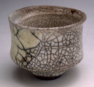 Raku 'teabowl'. 1996