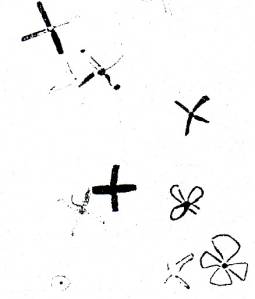 Notebook. Petroglyph. New Mexico? Digital print. 2009.